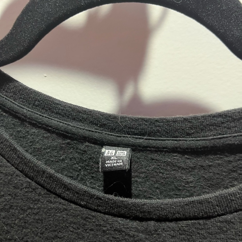 Black Ruffle Sleeve Top - Picture 3 of 7
